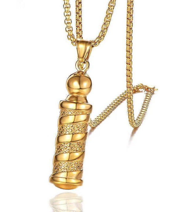 BarberPole Necklace